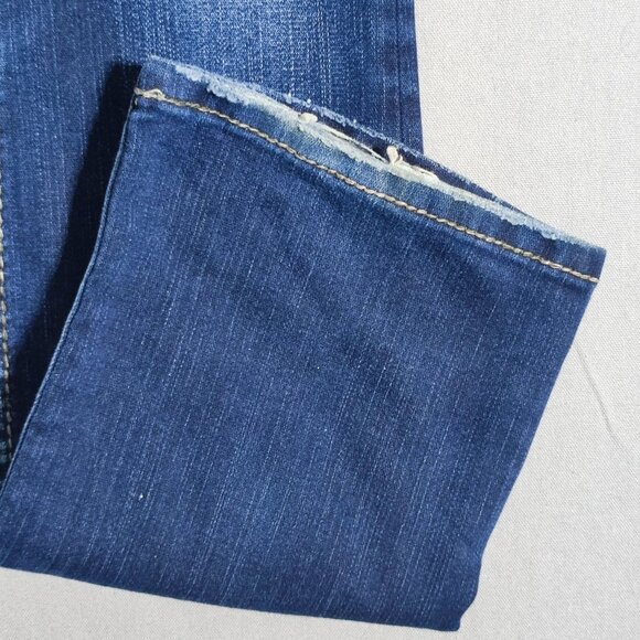 Silver Jeans Tuesday 16 1/2 low-rise slim bootcut women's sz W28/L33 indigo blue - Picture 11 of 16